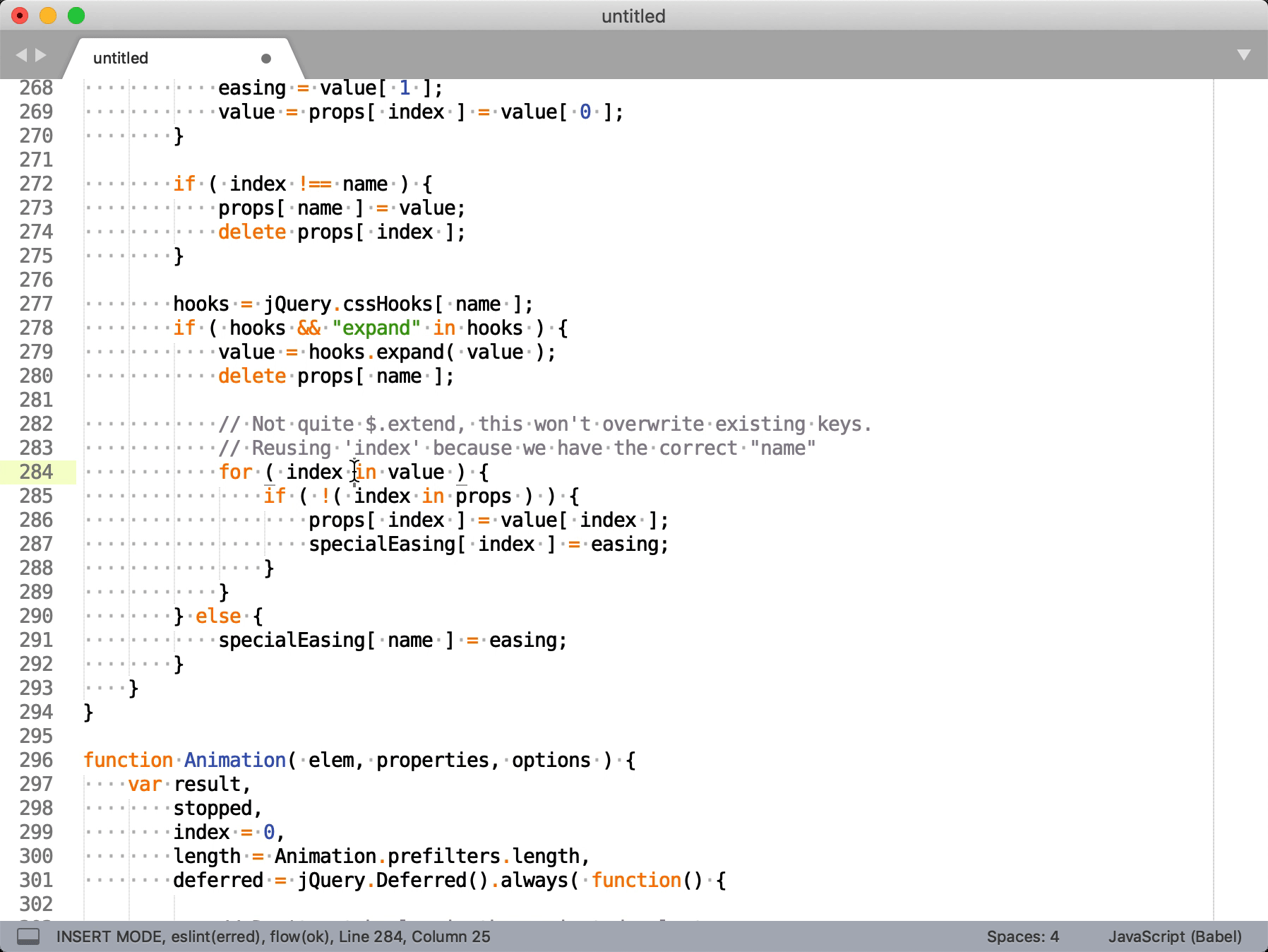 Sublime Text soft undo